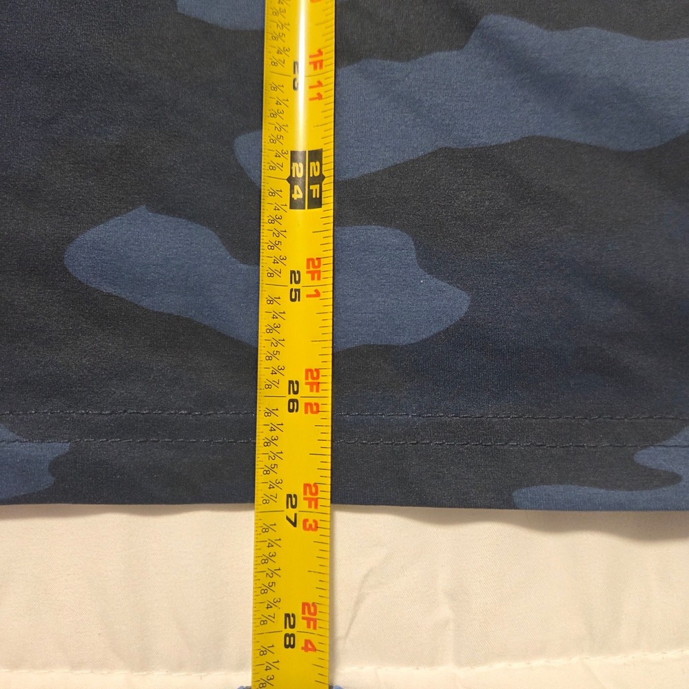 Abacus Womens Blue Camo Golf Polo Shirt St Andrews Short Sleeve Size XS - Picture 10 of 10